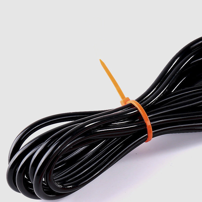 Corde à sauter ajustable Noir et Rouge