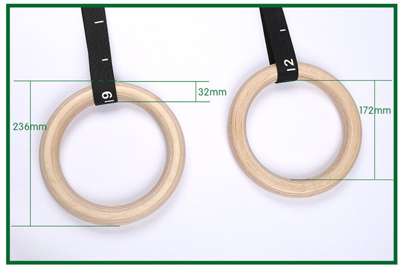 Anneaux de traction en bois